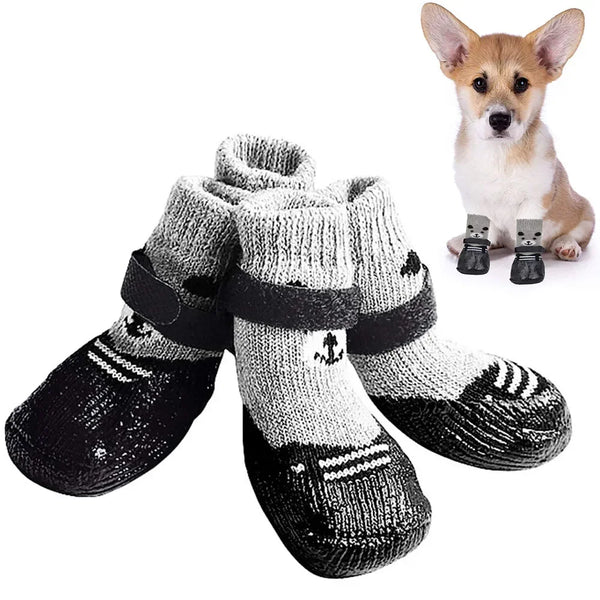 Waterproof Dog Paw Socks - Non-Slip Breathable Indoor & Outdoor