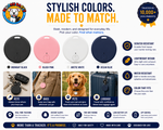 Mini GPS Pet Tracker - Anti-Lost Bluetooth Smart Tag for Dogs, Cats, Keys & Bags