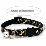 Small dog and cat collar with bell soft nylon material safe lightweight