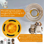 Dog lick bowl dog licking peanut butter calming activity