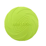 Silicone dog frisbee pack of colors product flat lay