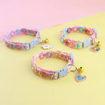 Small dog and cat collar with bell on kitten lifestyle photo