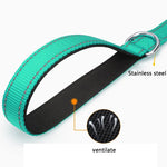 Reflective dog harness and leash set reflective strip glow night