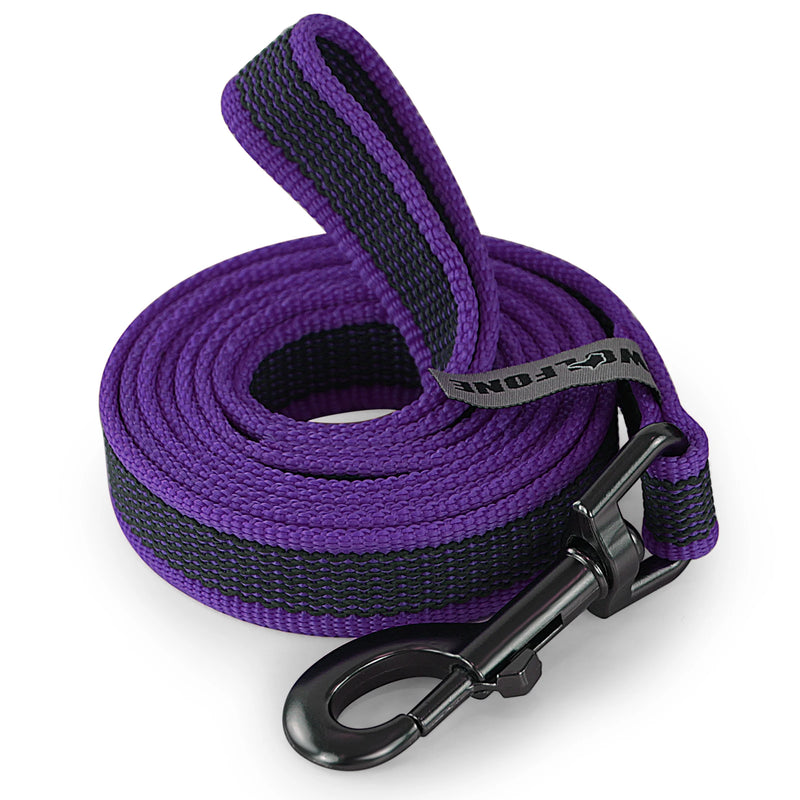 Long dog training leash 3m to 30m nylon recall outdoor off leash training