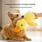 Comfort duck dog toy size S M L options comparison
