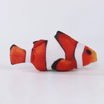 Realistic fish dog toy dog carrying fish toy in mouth