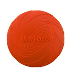 Silicone dog frisbee vs standard hard plastic comparison