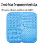 Dog lick mat dishwasher safe easy clean flat wash