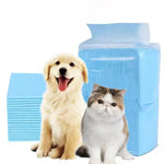 Puppy training pads showing 6-layer absorbent construction