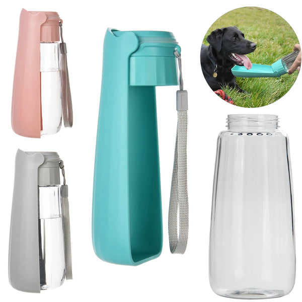 Outdoor Portable Dog Water Bottle - Leak-Proof Travel Drinking Bowl for Dogs