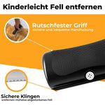 Professional pet brush used on cat grooming undercoat removal