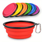 Collapsible dog travel bowl capacity measurement 350ml