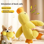 Stomping duck dog toy large dog breed using toy play