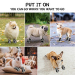 Warm dog boots plush interior lining close up insulation detail